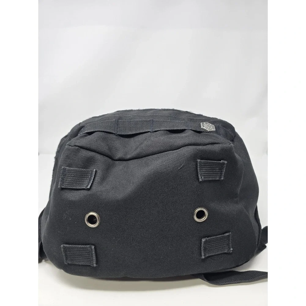 Samurai Tactical Backpack Black MOLLE Storage Laptop Compartment Good Condition